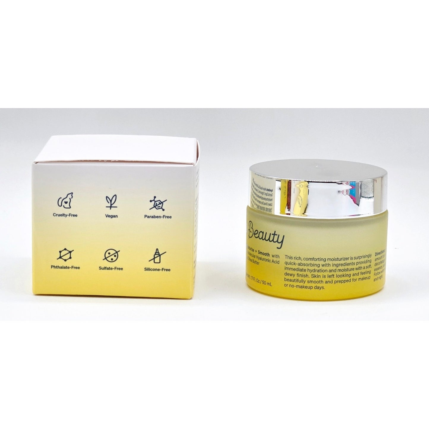 Peples Beauty Ultra Rich Face Cream 1.7 fl oz Hyaluronic Acid & Shea Butter NIB