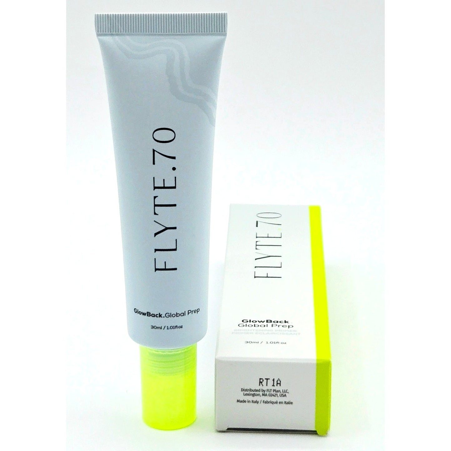 Flyte 70 GlowBack Brightening Primer- Hazy Cheek Creme+Creme to Powder Hilighter