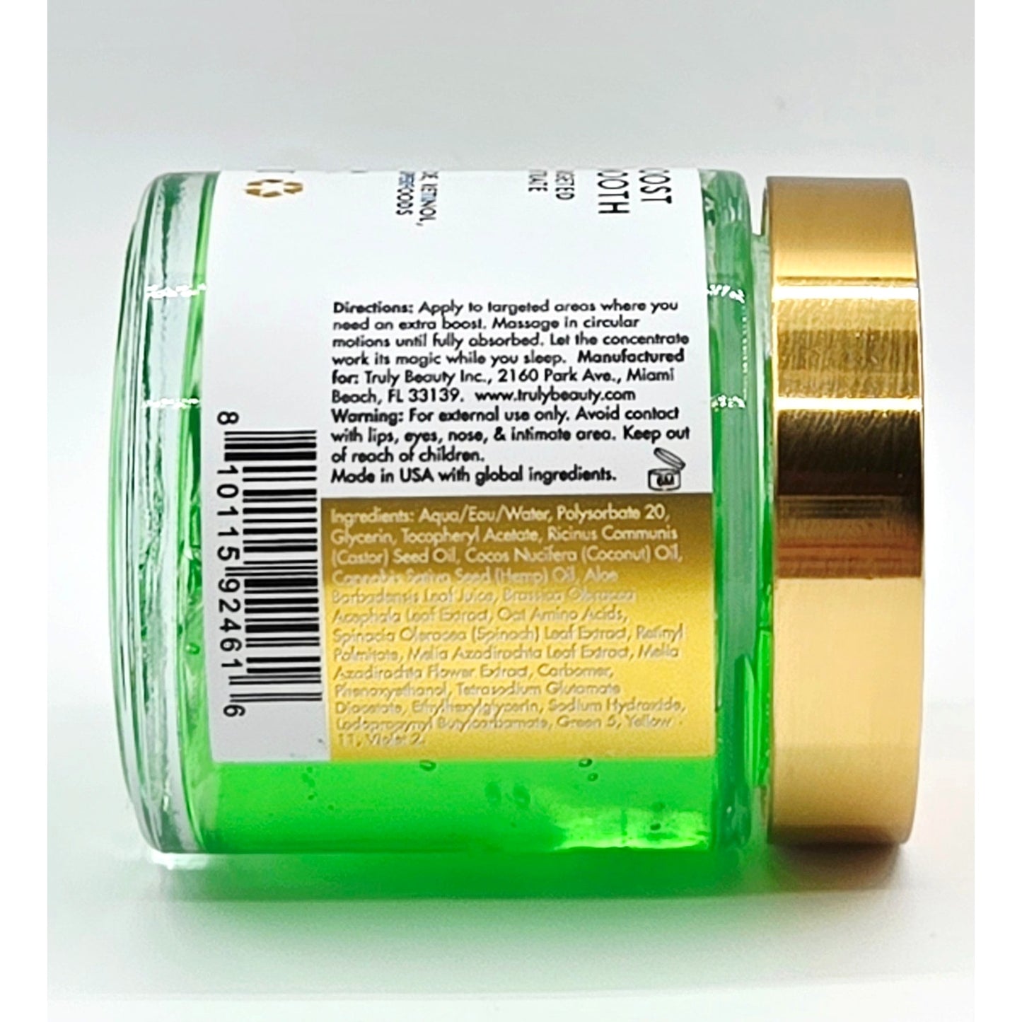 TRULY Beauty PHYTO-BOOST BODY SMOOTH Overnight Targeted Body Concentrate 4 oz