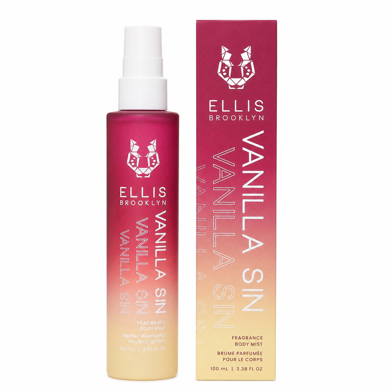 Ellis Brooklyn Vanilla Sin Fragrance Body Mist 100 ml / 3.38 fl oz