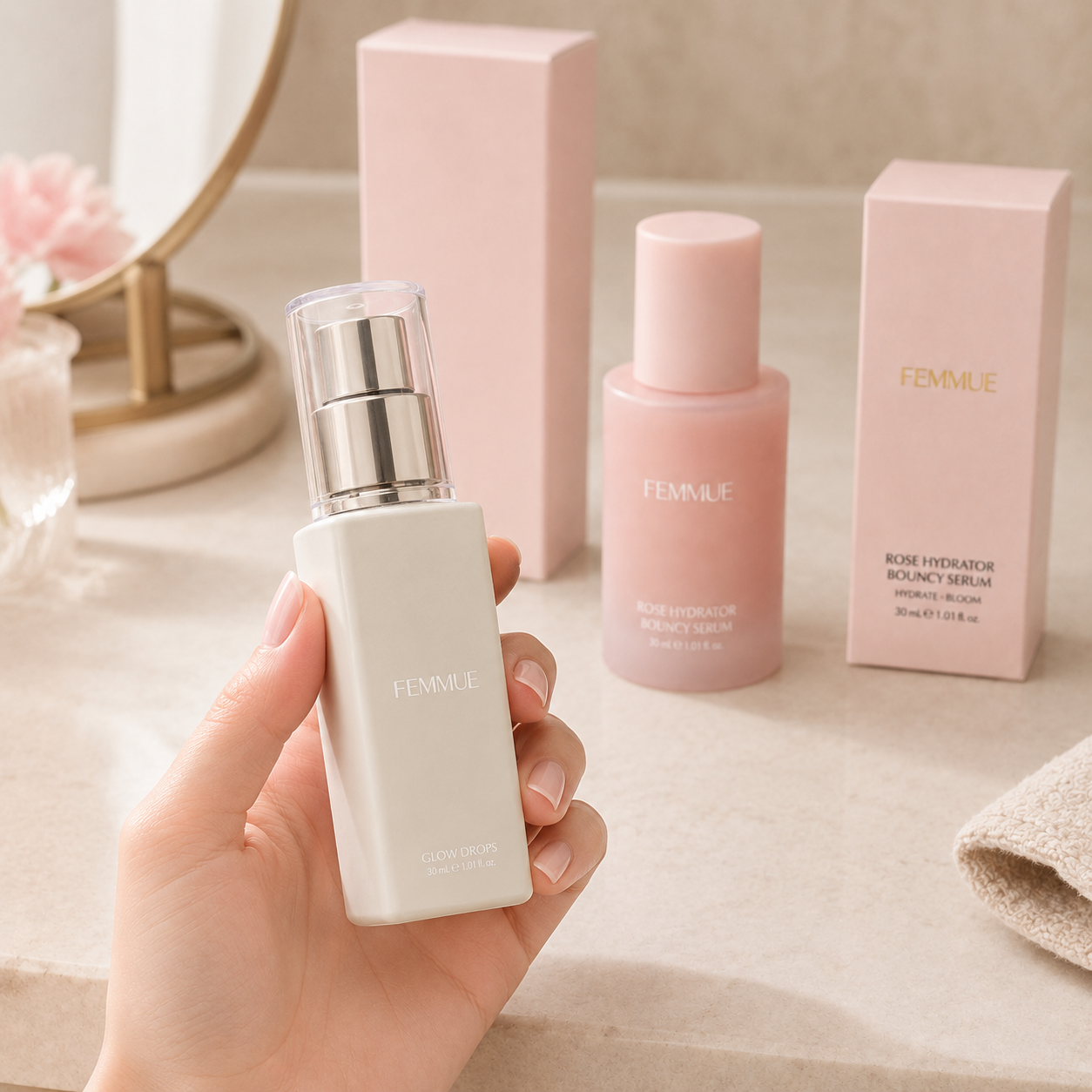 FEMMUE Dewy + Glow Serum Duo 2 Piece Set