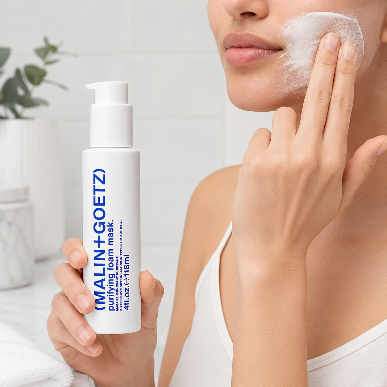 Malin + Goetz Purifying Foam Mask 4 fl oz / 118 mL