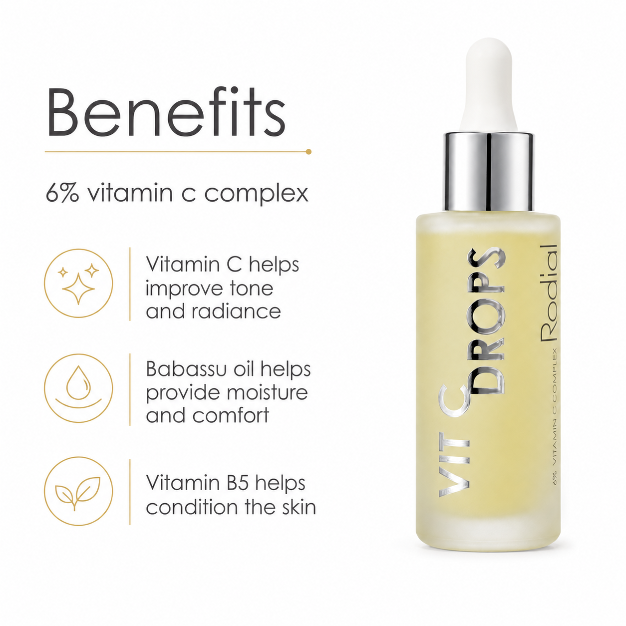Rodial Vit C Drops 6% Vitamin C Complex 30 mL / 1.01 fl oz