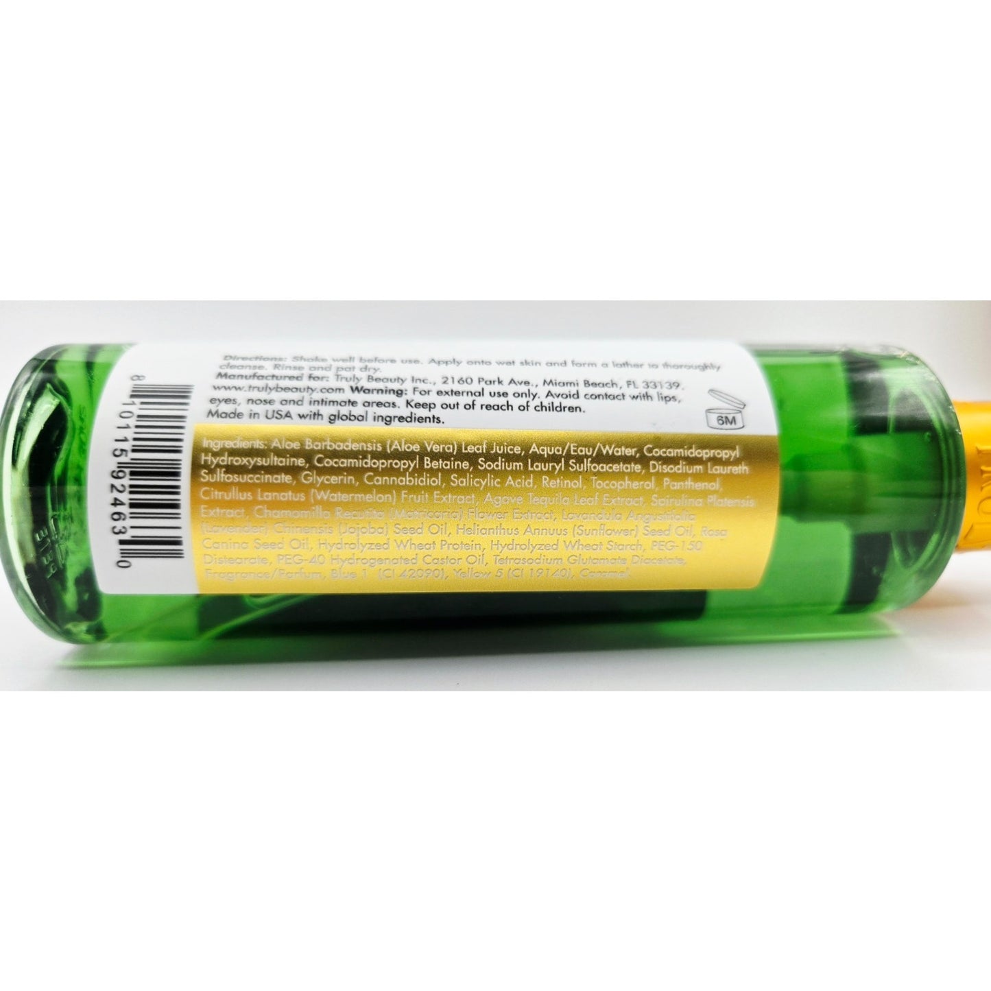TRULY Beauty PHYTO-BOOST BODY RENEW Bi-Phase Oil Body Cleanser 8 oz - New Item!!
