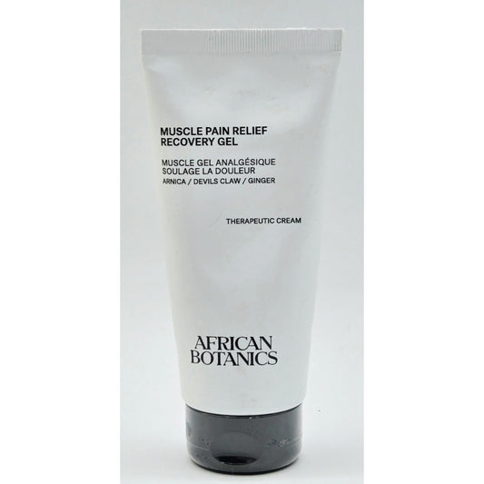 African Botanics Muscle Pain Relief Recovery Gel 2oz 60ml NEW Sealed Without Box