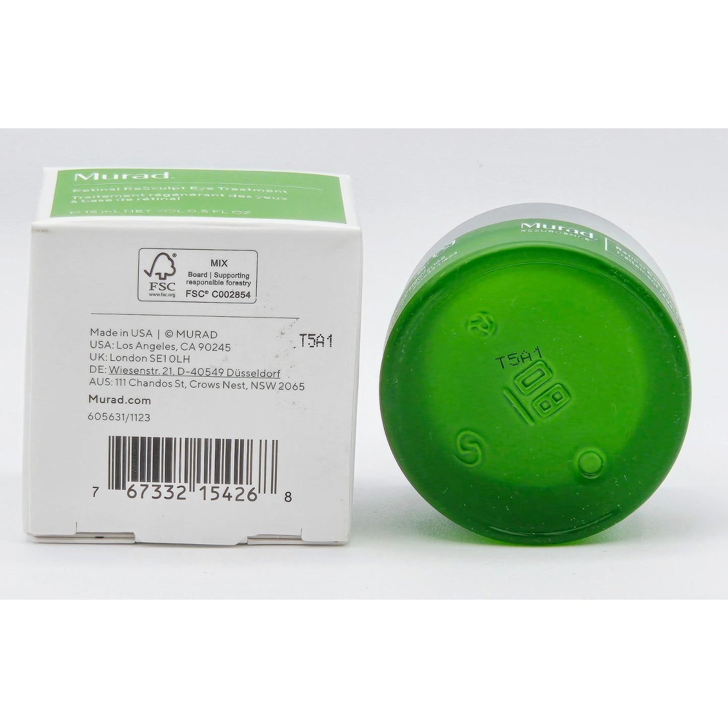 Murad Retinal ReSculpt Eye Treatment Anti-Aging 0.5oz / 15mL NIB**2** PACK