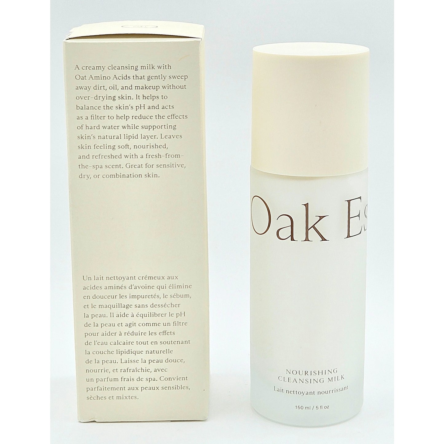 2 PACK - Oak Essentials Nourishing Cleansing Milk Full Size 5 fl oz/ 150ml New