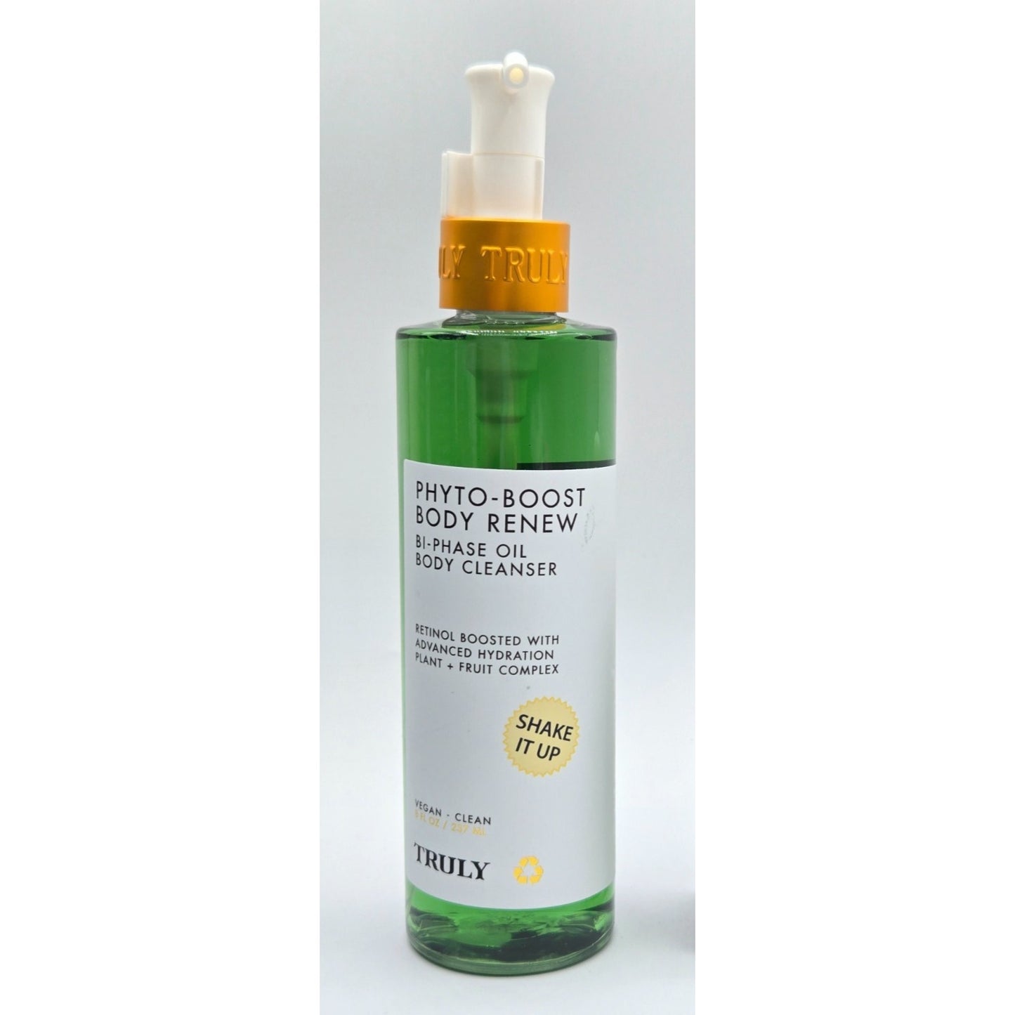 TRULY Beauty PHYTO-BOOST BODY RENEW Bi-Phase Oil Body Cleanser 8 oz - New Item!!