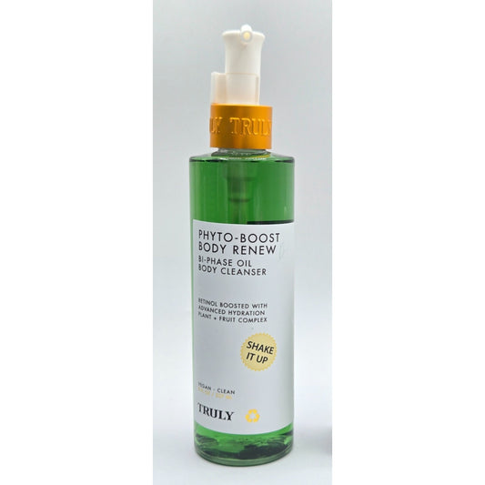 TRULY Beauty PHYTO-BOOST BODY RENEW Bi-Phase Oil Body Cleanser 8 oz - New Item!!