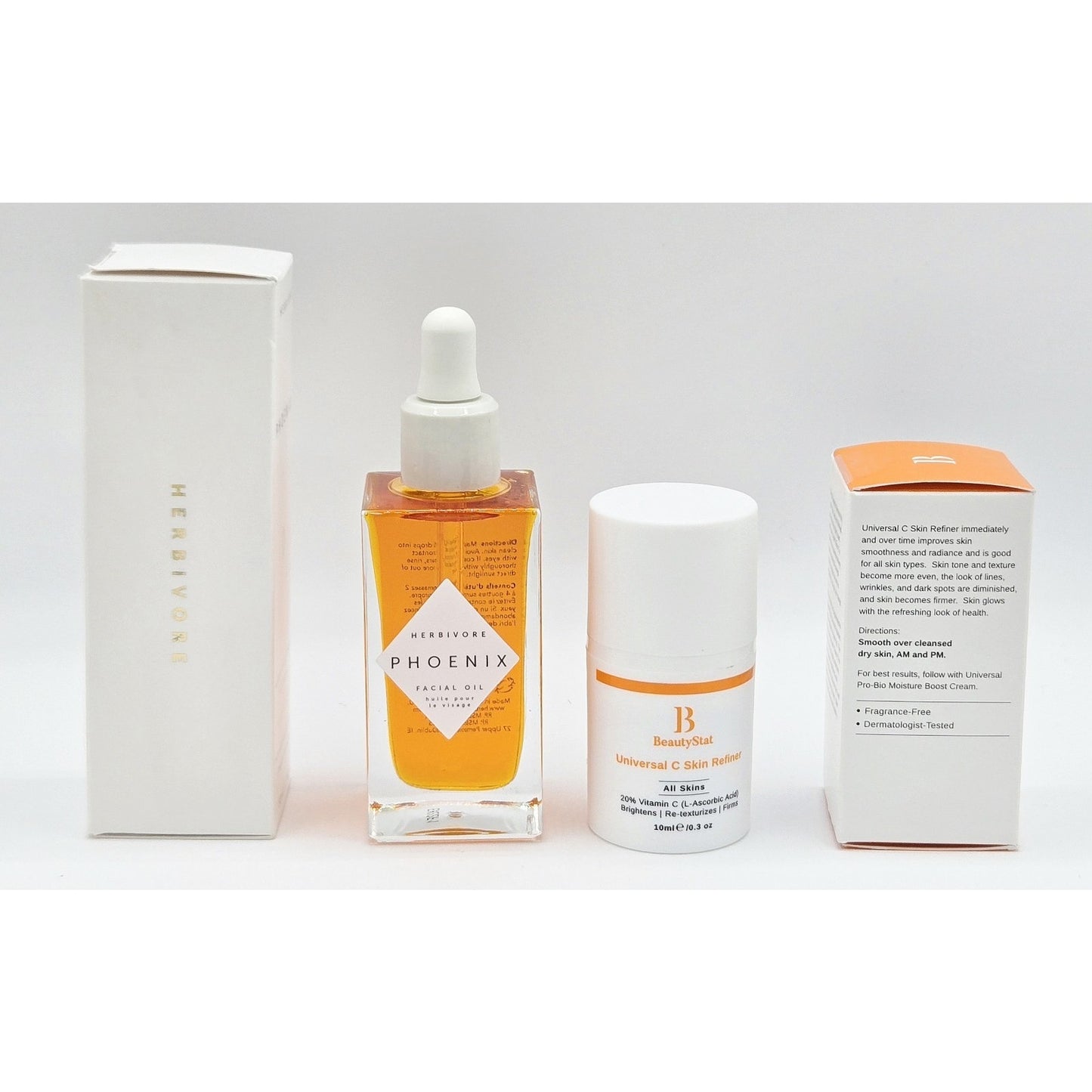 Herbivore Phoenix Deep Renew Facial Oil 1.7 oz + Beauty Stat Universal C Bonus