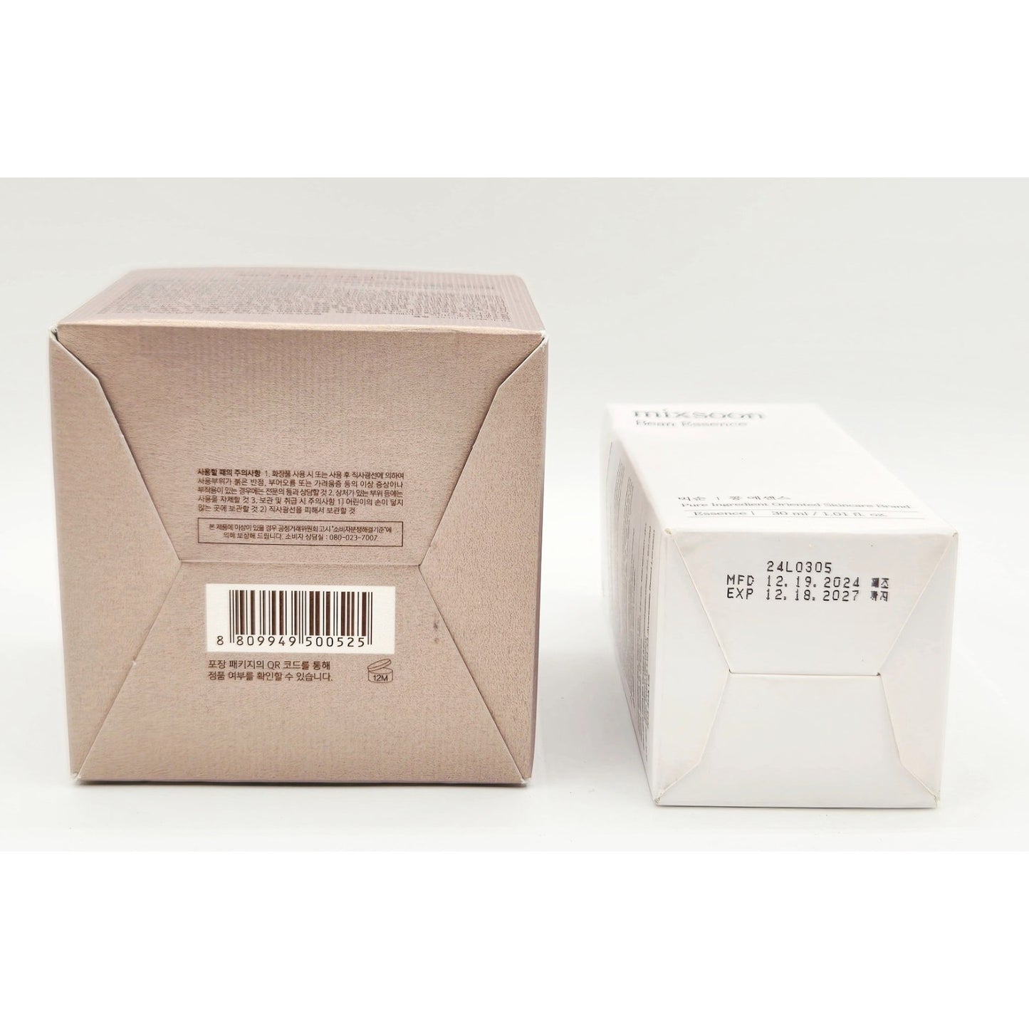 Mixsoon Bean Essence w/ The Face Shop YEHWADAM Heaven Grade Ginseng Eye Cream