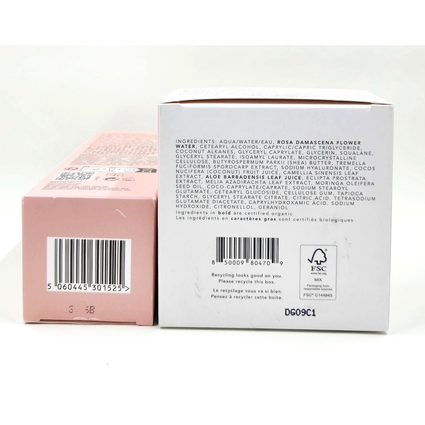Mz Skin Cleanse & Clarify AHA Dual Action + Herbivore Pink Cloud Moisture Cream