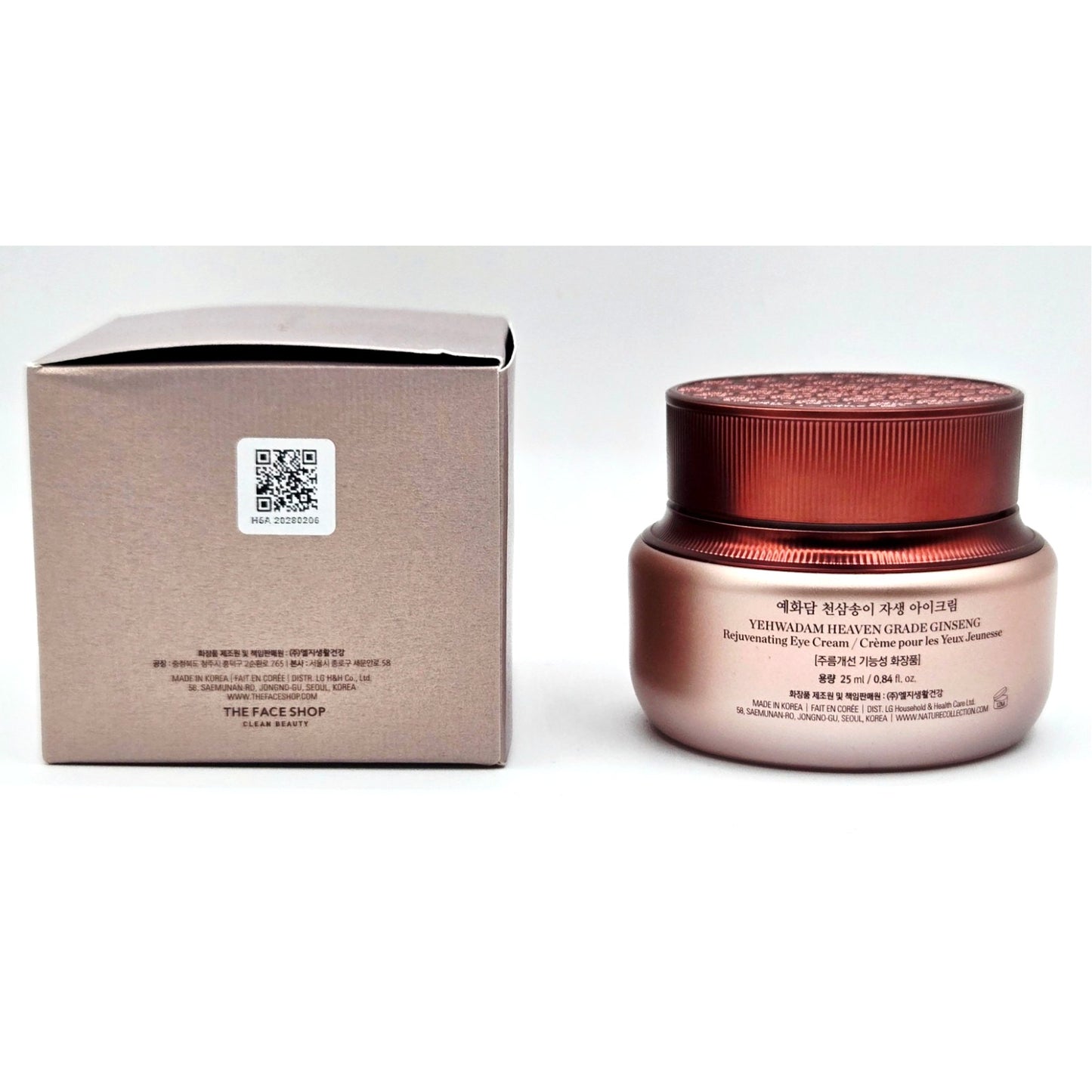 Mixsoon Bean Essence w/ The Face Shop YEHWADAM Heaven Grade Ginseng Eye Cream