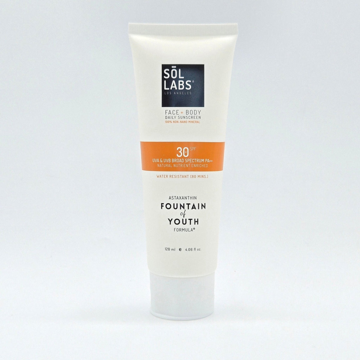 SOL LABS Natural Mineral SPF 30 Daily Sunscreen Lotion 120 mL / 4.06 fl oz