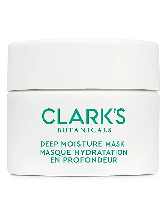 Clark's Botanicals Deep Moisture Mask 50 mL jar front view