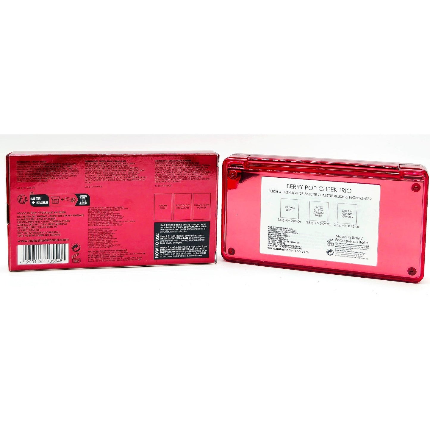 Natasha Denona Berry, bellapierre Cherry, Morphe Eye, Milk Makeup, KUSH Bundle