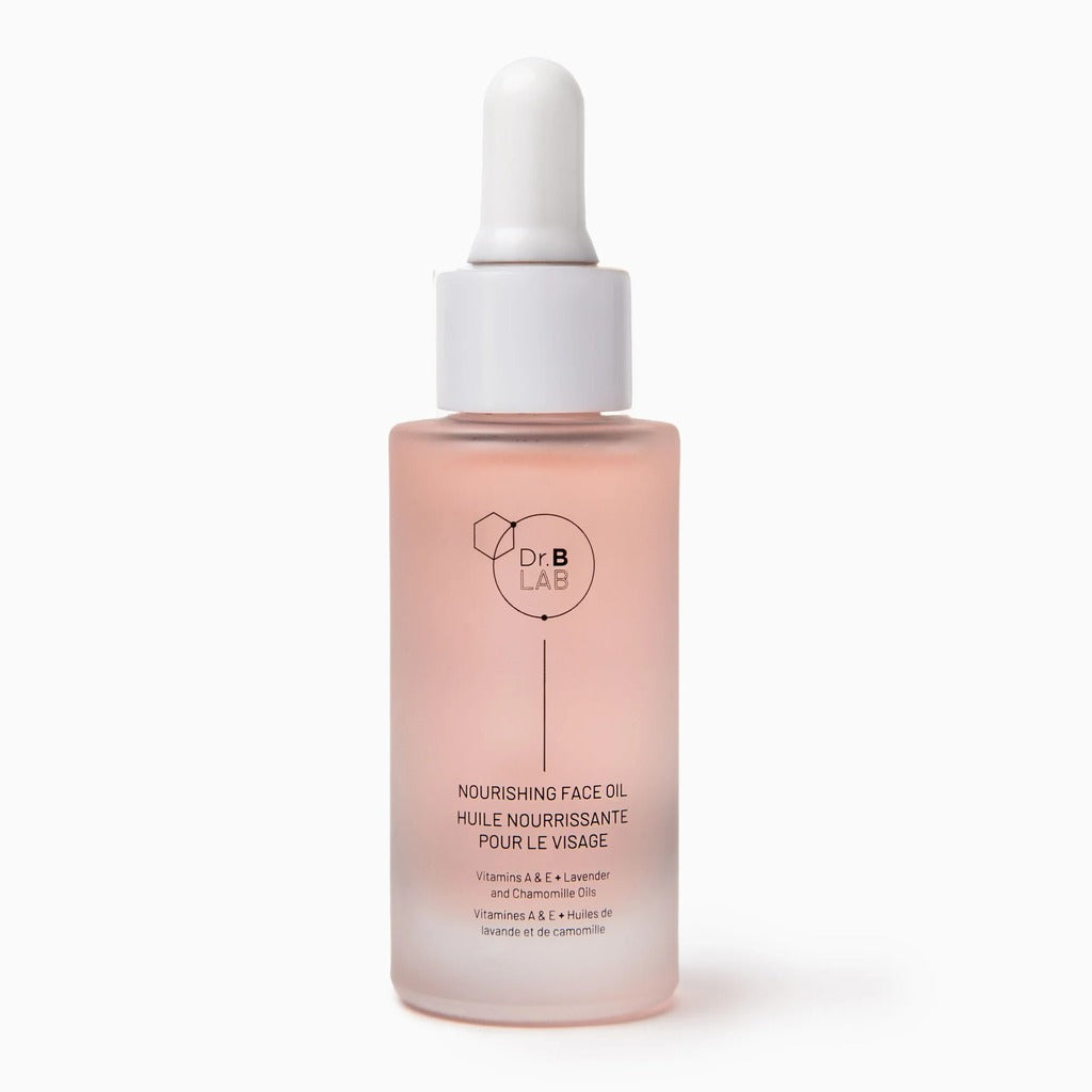 Dr. B Lab Nourishing Face Oil 1 fl oz bottle on white background