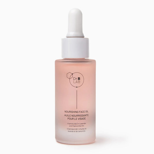 Dr. B Lab Nourishing Face Oil 1 fl oz bottle on white background