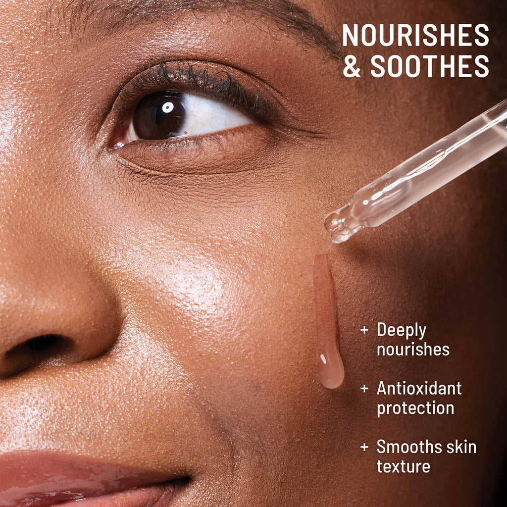 Dr. B Lab Nourishing Face Oil application and nourishing skin benefits