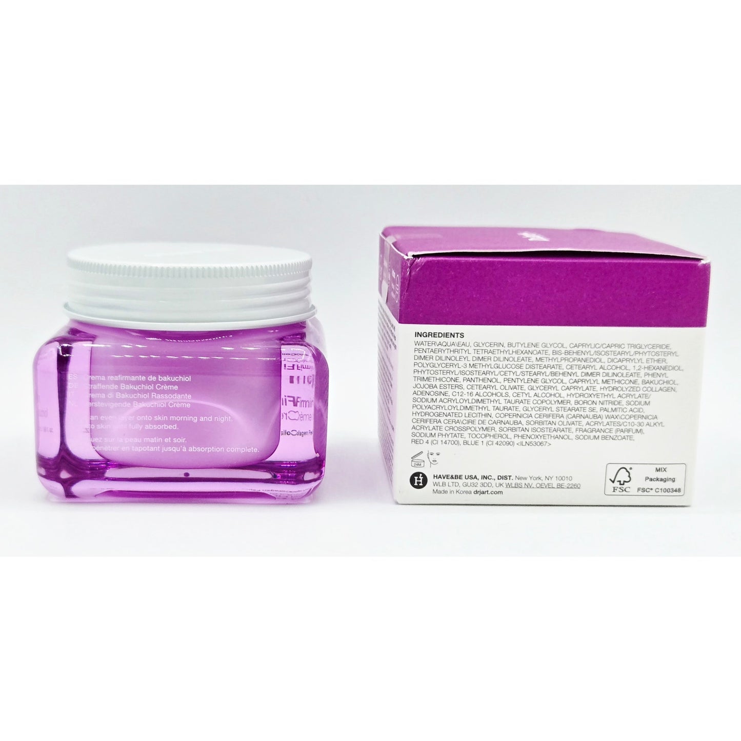 Dr.Jart+ Prejuvenation Firming Bakuchiol Cream Anti Aging - 1.69oz / 50ml New