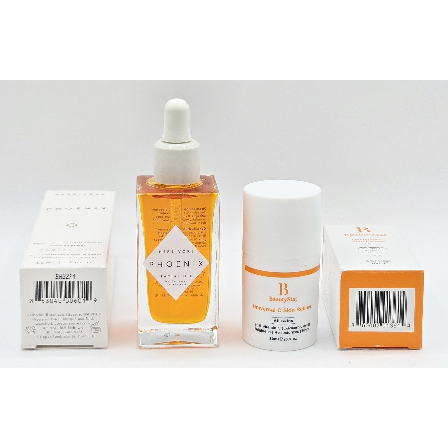 Herbivore Phoenix Deep Renew Facial Oil 1.7 oz + Beauty Stat Universal C Bonus