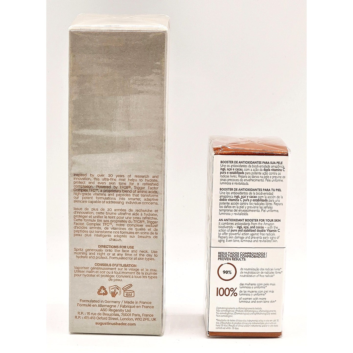 Augustinus Bader The Face Mist- 3.38oz/ Chronos Intensive Lifting Firming Serum