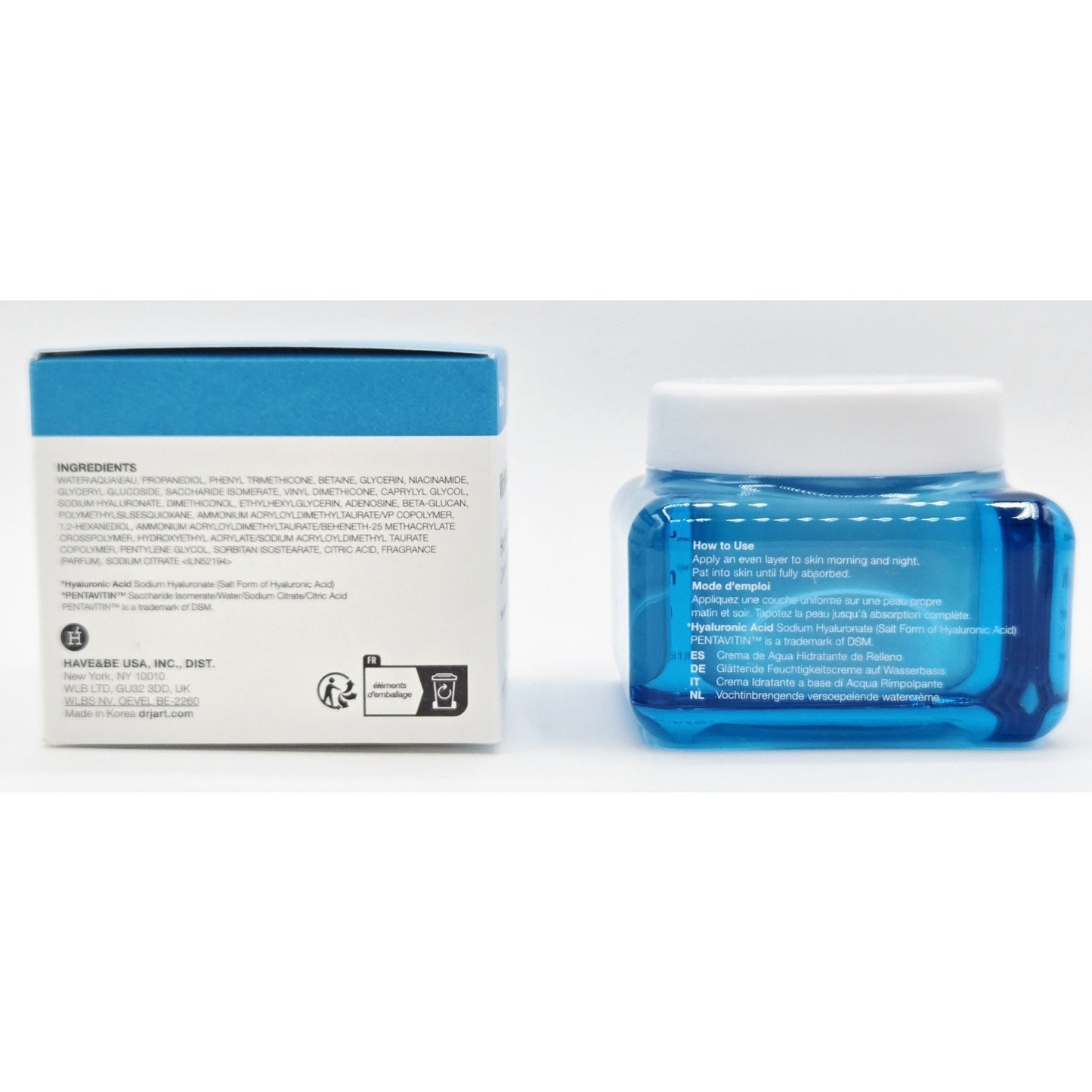 Dr. Jart  Vital Hydra Solution- Hydro Pump Water Cream 1.69 fl. oz. NIB