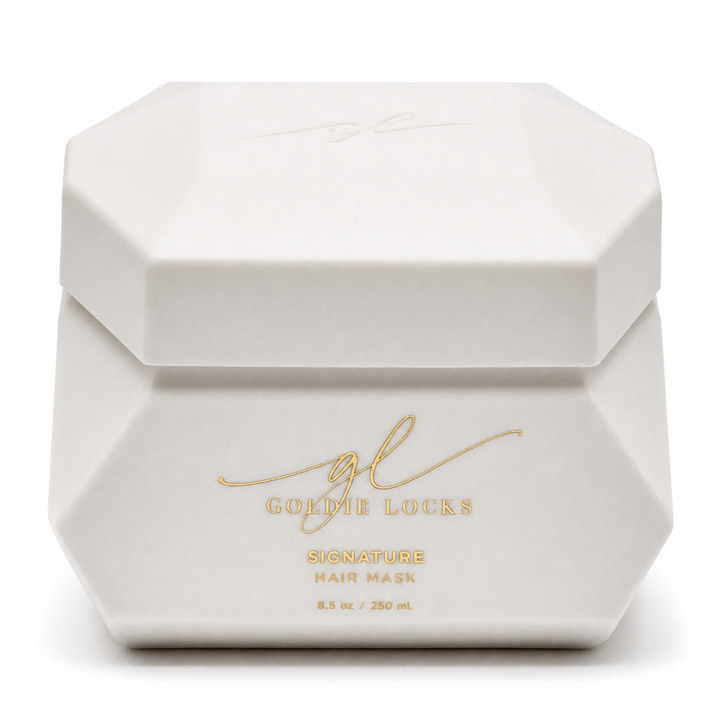 Goldie Locks Signature Hair Mask white 6.8 fl oz jar front view