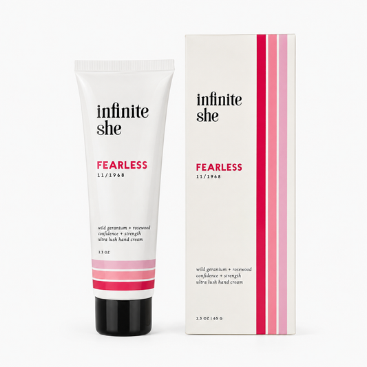 Infinite She Fearless Ultra Lush Hand Cream Wild Geranium + Rosewood 2.3 oz / 65 g