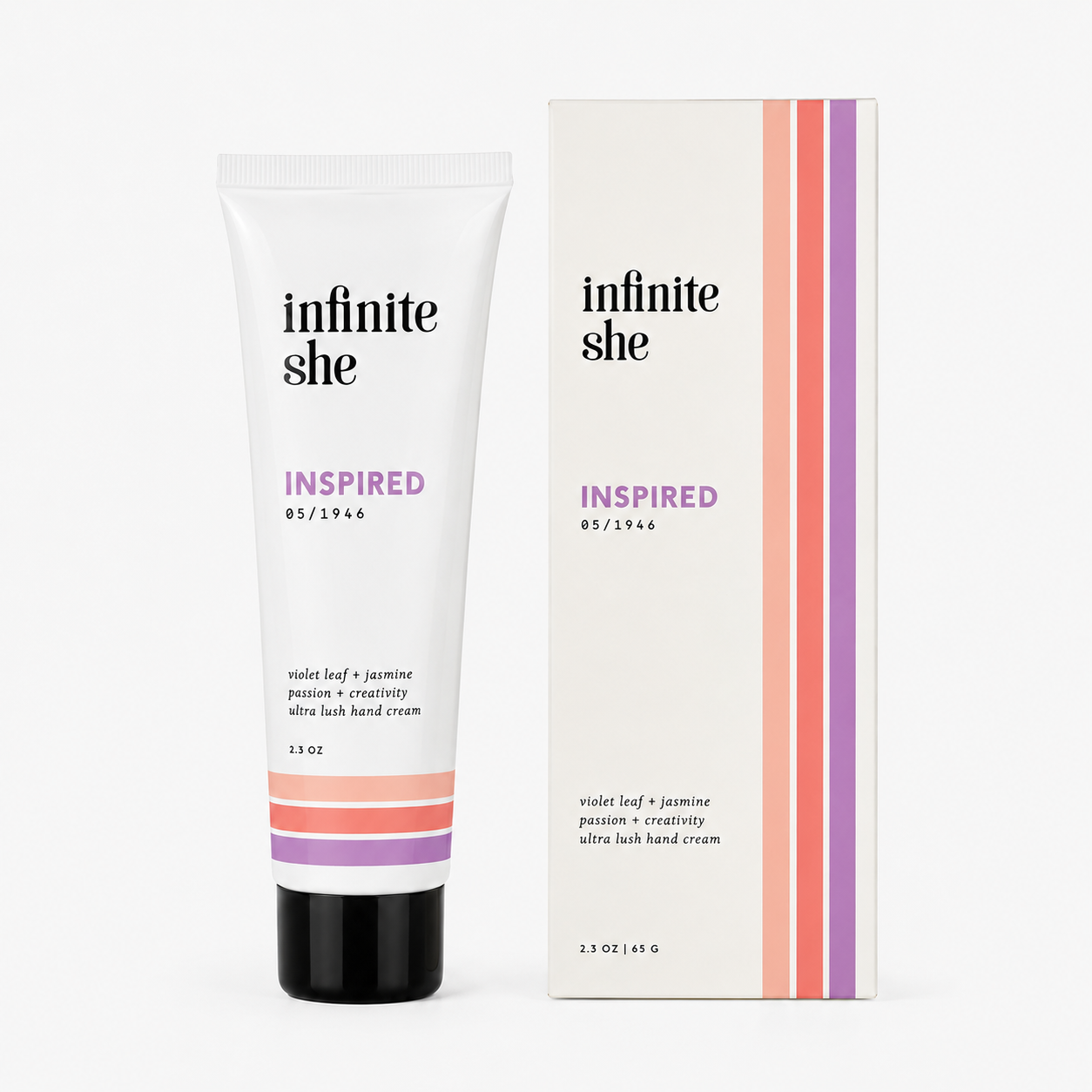 Infinite She Inspired Ultra Lush Hand Cream Violet Leaf + Jasmine 2.3 oz / 65 g