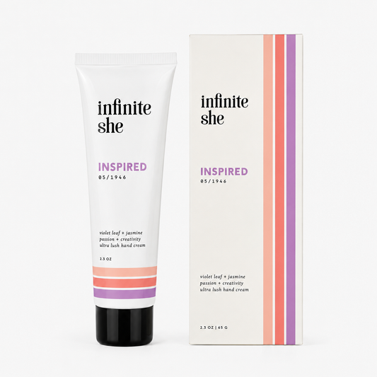 Infinite She Inspired Ultra Lush Hand Cream Violet Leaf + Jasmine 2.3 oz / 65 g