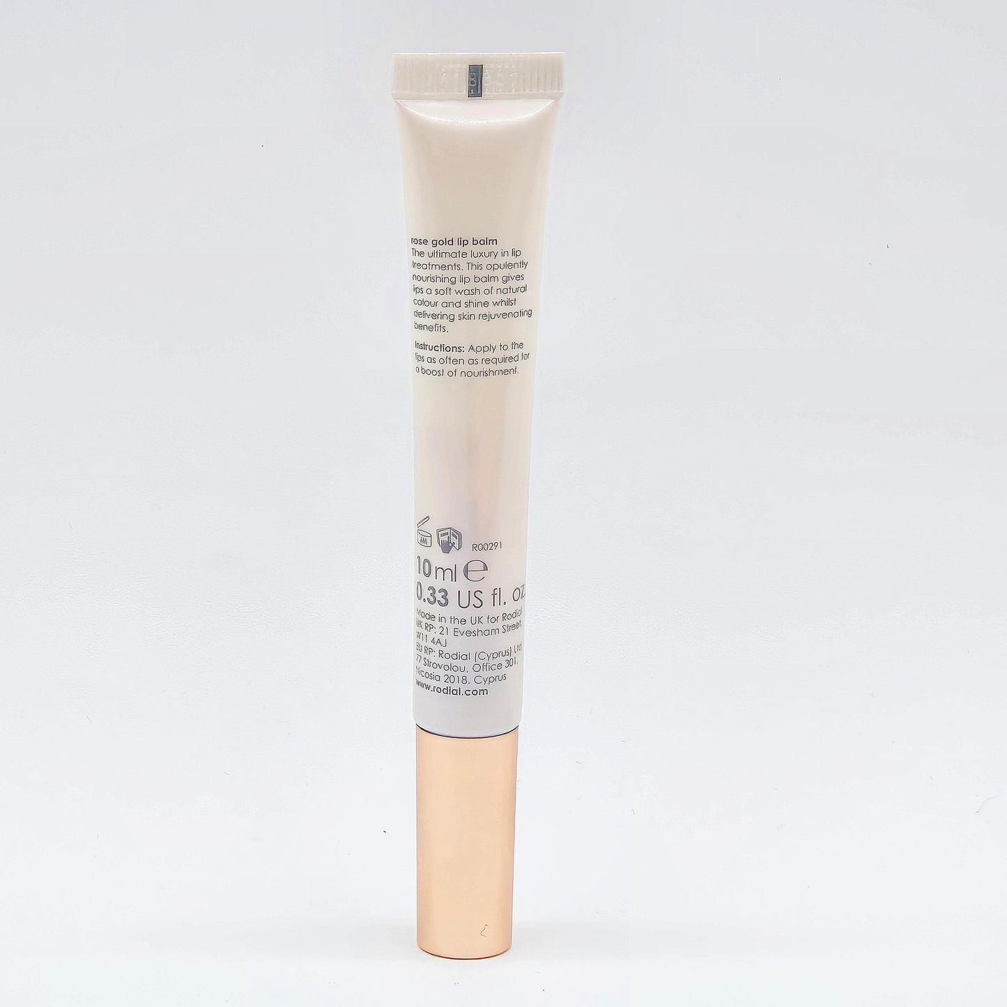 Rodial Rose Gold Hand & Lip Edit - Hand Cream - 1.35 fl oz/ Lip Gloss 0.33 fl oz