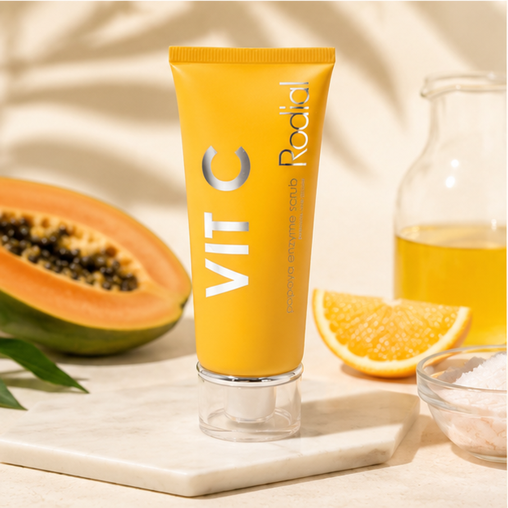 Rodial Vit C Papaya Brighten & Renew Enzyme Scrub 2.36 fl oz