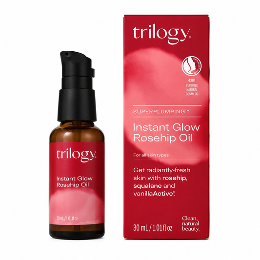 Trilogy Instant Glow Rosehip Oil with Apricot + Jojoba Oils 30 mL / 1 fl oz